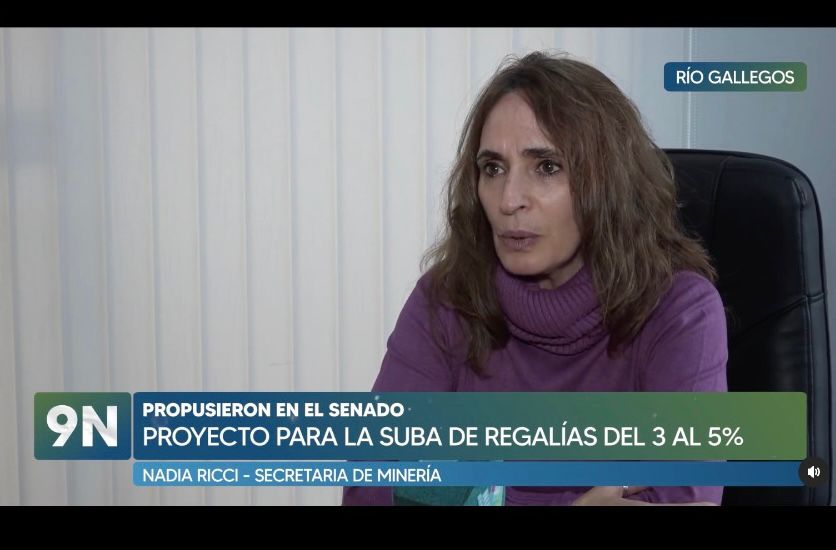 La visión de la secretaria de minería respecto a la suba de regalías