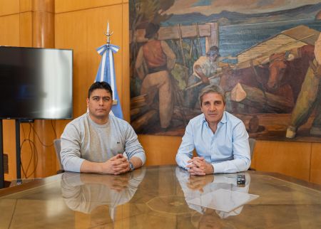 Santa Cruz: Vidal se reunió con Luis Caputo para fortalecer la industria en Santa Cruz